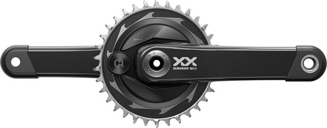 SRAM XX SL Eagle AXS DUB Transmission 1x12 Powermeter Crankset - black | 175,0 mm | 34