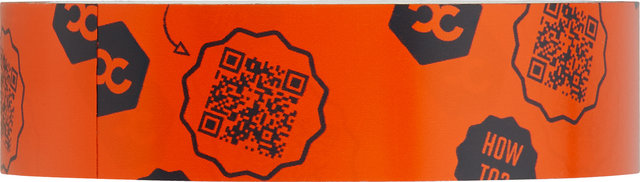 bc basic Tubeless Pro 2 Felgenband - orange/25 mm/25 mm