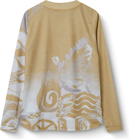 Endura Singletrack Print L/S Trikot - sand | XXL