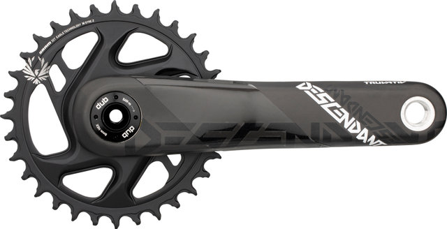 Truvativ Juego de bielas Descendant Carbon Eagle Direct Mount DUB 12 velocid. - black/175,0 mm