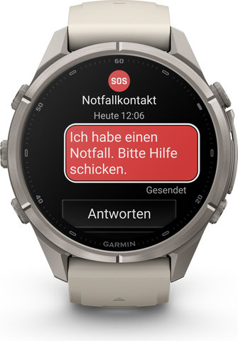 Garmin fēnix 9 Pro – inReach AMOLED Titanium 43 mm Multisport Smartwatch - 