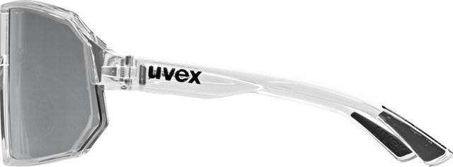 uvex lunettes de sport sportstyle 237 - clear/mirror silver