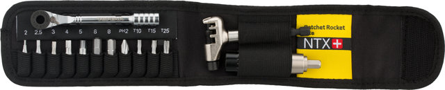 Topeak Ratchet Rocket Lite NTX+ Multi-tool Set - black-silver