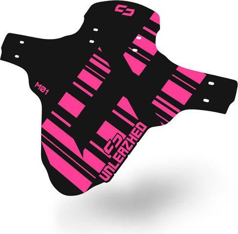 Unleazhed Mudguard M01 Logo Skin Schutzblech - pink