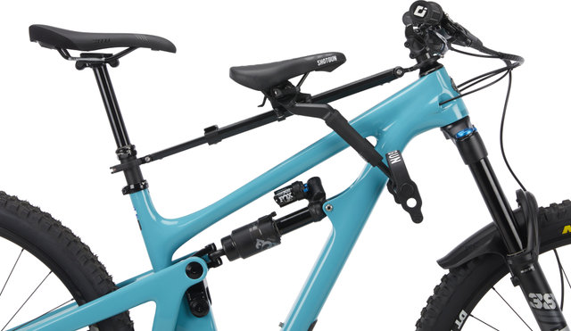 Shotgun Siège Enfant Avant Pro pour VTT - black