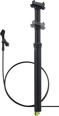 OneUp Components Dropper Post 27.2 V2 120 mm Seatpost V3 Remote Lever I-Spec EV - black | 0 mm | 395 mm | 27,2 mm | I-Spec EV | V3