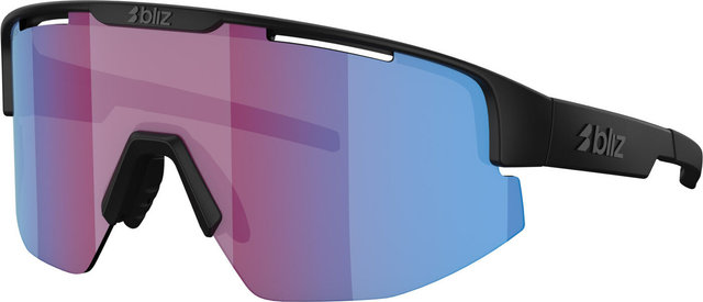Bliz Lunettes de sport Matrix Small Nano Optics Nordic Light - matte black/rose-violet-blue