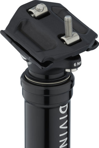 BikeYoke Divine SL 125 mm Vario-Sattelstütze ohne Remote - black/445 mm/31,6 mm/0 mm/ohne