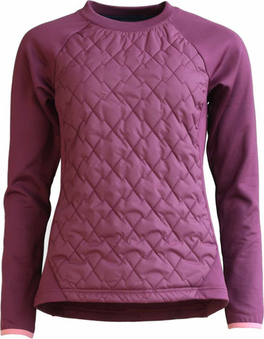 Zimtstern Maillot Spinz Hybrid Sweater para Damas - windsor wine | S