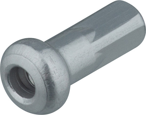 DT Swiss Pro Lock® Hidden Alu-Nippel 2,0 mm - 100 Stück - silber