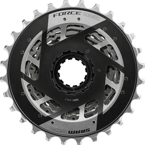 SRAM Force XG-1270 E1 12-speed cassette - silver/10-28