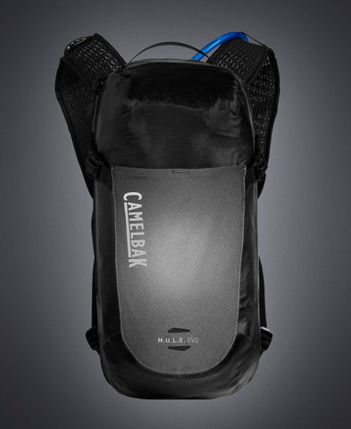 Camelbak Mule Evo Trinkrucksack + 3 L Trinkblase - black-silver | 12 l