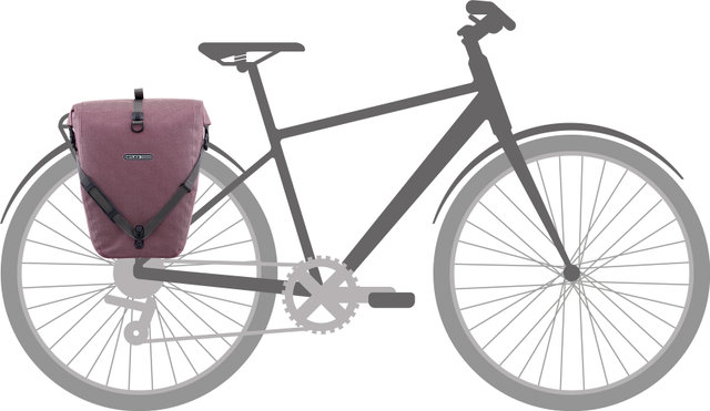 ORTLIEB Back-Roller Urban 3.1 Fahrradtasche - ash rose/20 l