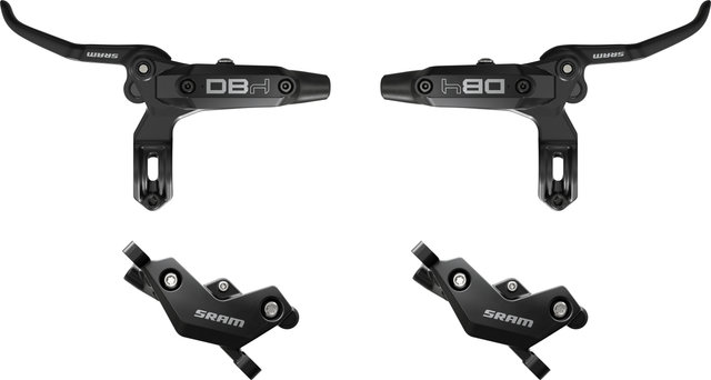 SRAM DB4 disc brake set front and rear - diffusion black/Set/left/right (side-specific)