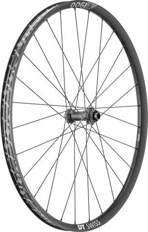 DT Swiss Rueda E 1900 SPLINE 30 Disco Center Lock 27,5" - negro | 100 mm | 27,5" (650B) | sólo rueda delantera | sólo rueda delantera
