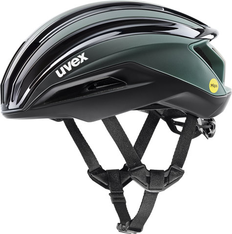 uvex Casco surge aero MIPS de uvex - black-sage green matt/56 - 59 cm