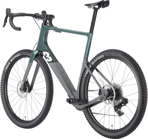 3T Bici Gravel eléctrica Exploro RaceMax Boost XPLR Carbon 27,5" emerald - emerald-grey/XL