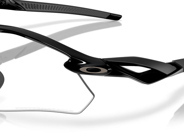 Oakley Radar Plate Sportbrille - polished black/clear to black iridium photochromic