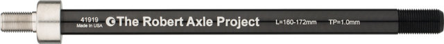 Robert Axle Project Steckachse Fahrradanhänger für 142 und 148 mm Einbaubreite - schwarz/Typ 2