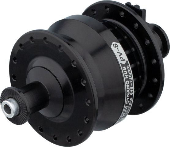 Shutter Precision Moyeu à Dynamo PV-8 V-Brake - schwarz | 32