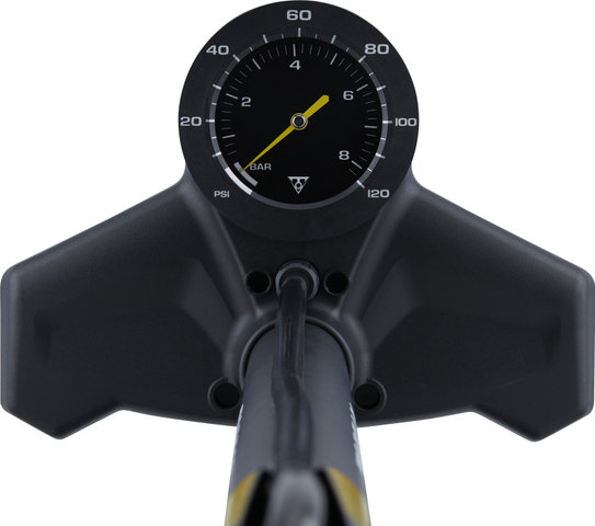 Topeak JoeBlow Urban EX Floor Pump - black-yellow