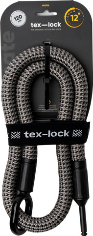 tex-lock Câble de verrouillage de cadre mate - electric grey