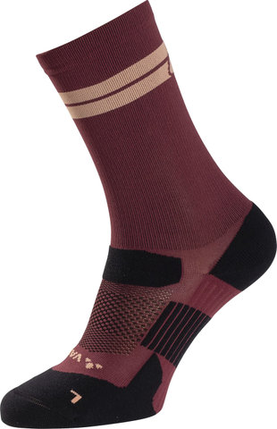 VAUDE Bike Socks Mid II - cassis uni/42 - 44