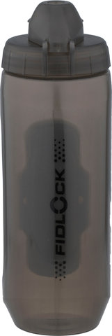 FIDLOCK TWIST uni base bottle holder system with drinking bottle 590 ml - transparent black/590 ml