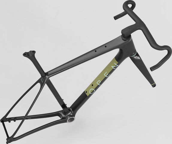 OPEN Kit de Cadre en Carbone U.P.PER. 2.0 28" - black | 28" | XS | 380 mm / 95-110 mm