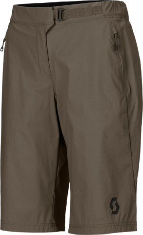 Scott Trail Vertic Damen Shorts mit Innenhose - wood grey | XS