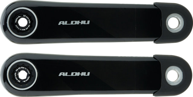Rotor Pédalier ALDHU Carbone Gravel Q-Ring 46/30 11 vitesses - noir/170,0 mm/30-46