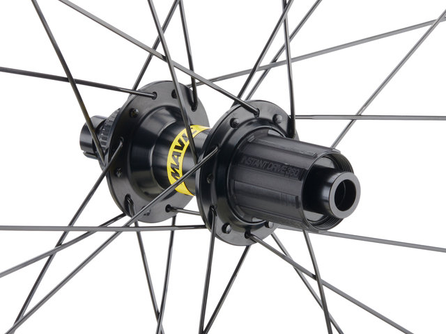 Mavic Cosmic S 42 Center Lock Disc Carbon Wheelset - black/Non Boost/28"/Non Boost/142 mm/100 mm/Shimano Road/100 mm/Shimano Road/100 mm/142 mm