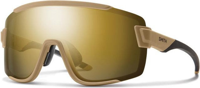 Smith Lunettes de sport Wildcat - matte safari/chromapop black gold mirror