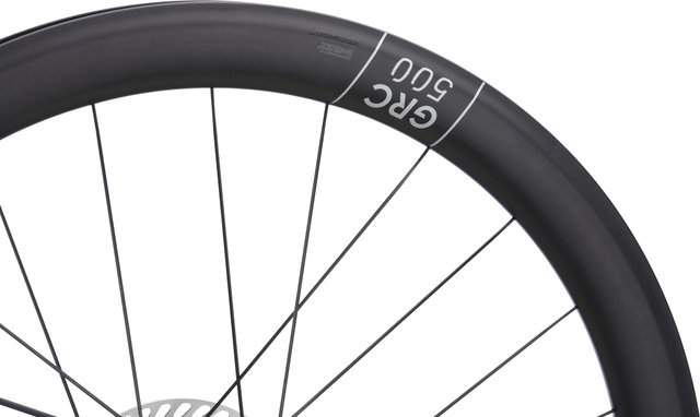 Gravaa x DT Swiss Juego de Ruedas GRC500 28" - black mate/142 mm/100 mm/SRAM XDR/28"/Non Boost/Non Boost