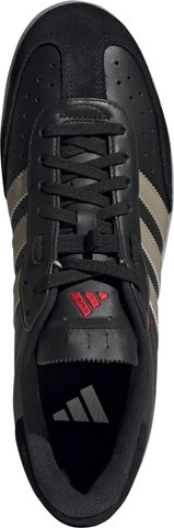 adidas Cycling Chaussures de cyclisme Velosamba Leather - core black-cyber metallic-pure ruby | 40