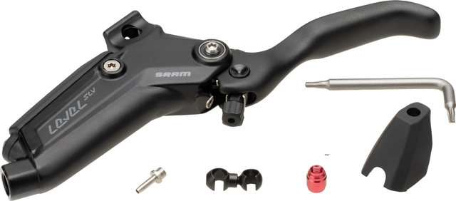SRAM Maneta de freno Level Bronze Stealth C1 - black anodized | Flip-Flop (no específico de lado) | Ruada trasera o delantera