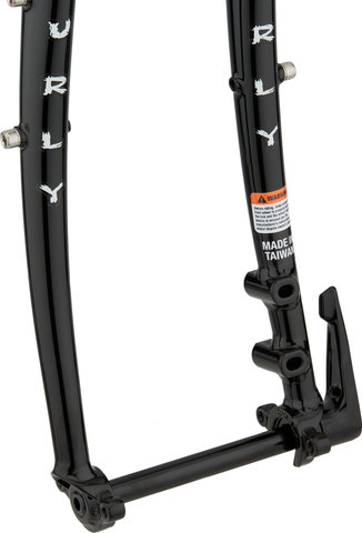 Surly Horquilla rígida Disc Trucker 28" - black/1 1/8"/28"/100 mm/12 mm Eje Pasante