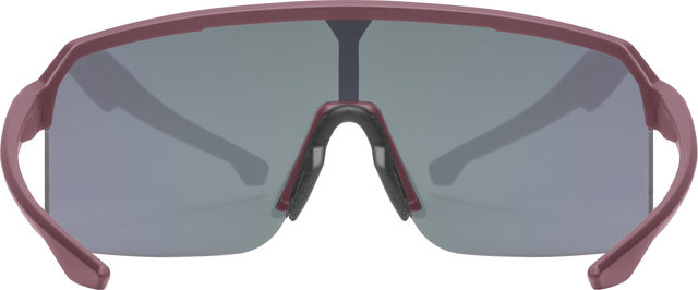 uvex ramp sports glasses - burgundy matt | mirror rose