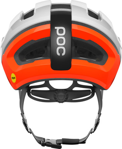 POC Omne Air MIPS Helm - hydrogen white-fluorescent orange | 56 - 61 cm