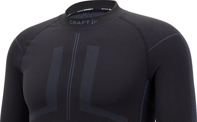 Craft Active Intensity Crewneck L/S Unterhemd - black-asphalt/M