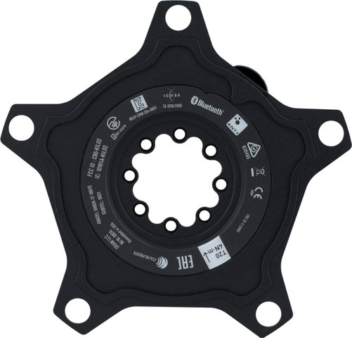 QUARQ Potenciómetro DZero DUB Powermeter Spider - black/130 mm