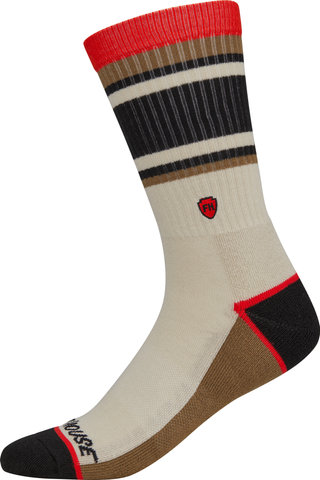 Fasthouse Boardwalk Performance Crew Socks - cream/43 - 46
