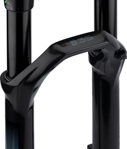 RockShox 35 Gold RL DebonAir Boost 27,5" Federgabel + OneLoc Remote - gloss black | 15 mm Steckachse | 120 mm | 44 mm | 1 1/8" - 1,5" tapered | 27,5" (650B) | 110 mm