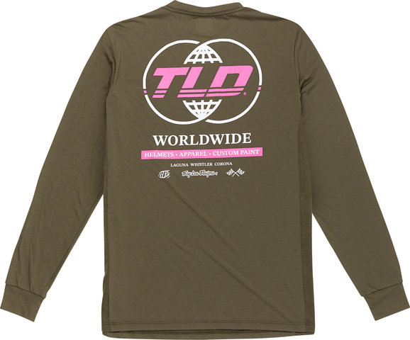 Troy Lee Designs T-shirt à manches longues Skyline Ride - worldwide caper | S