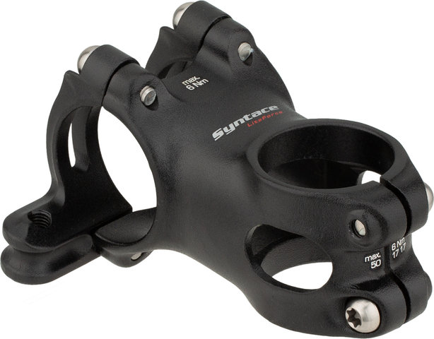 Syntace LiteForce TwinFix 31.8 Stem - black/+6°/-6° (FlipFlop)/50 mm