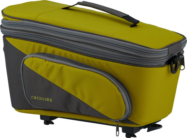 Racktime Talis Plus Fahrradtasche - lime green-stone grey/8000 ml