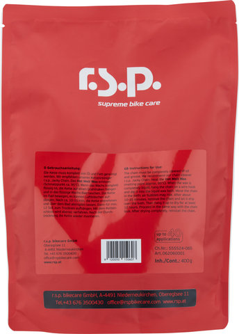 r.s.p. Hot Melt Kettenwachs - universal/400 ml