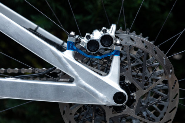 OAK Components Plasmadapt PM +20mm Scheibenbremsadapter - blue