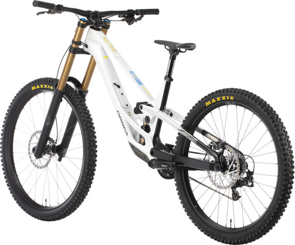 Orbea Vélo de Montagne RALLON 450 DH-LTD Carbon 29"/27,5" - white chic-diamond black gloss | 203 mm | 165,0 mm | 29" (avant), 27,5" (arrière) | L