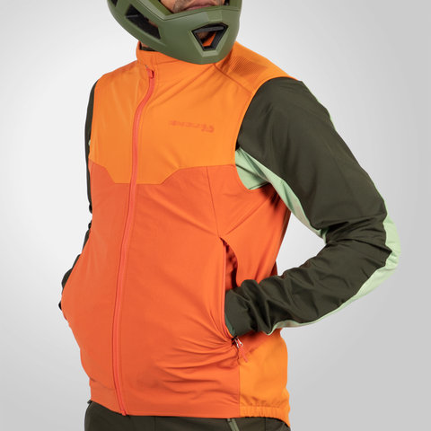 Endura Chaleco MT500 Spray - naranja/XS